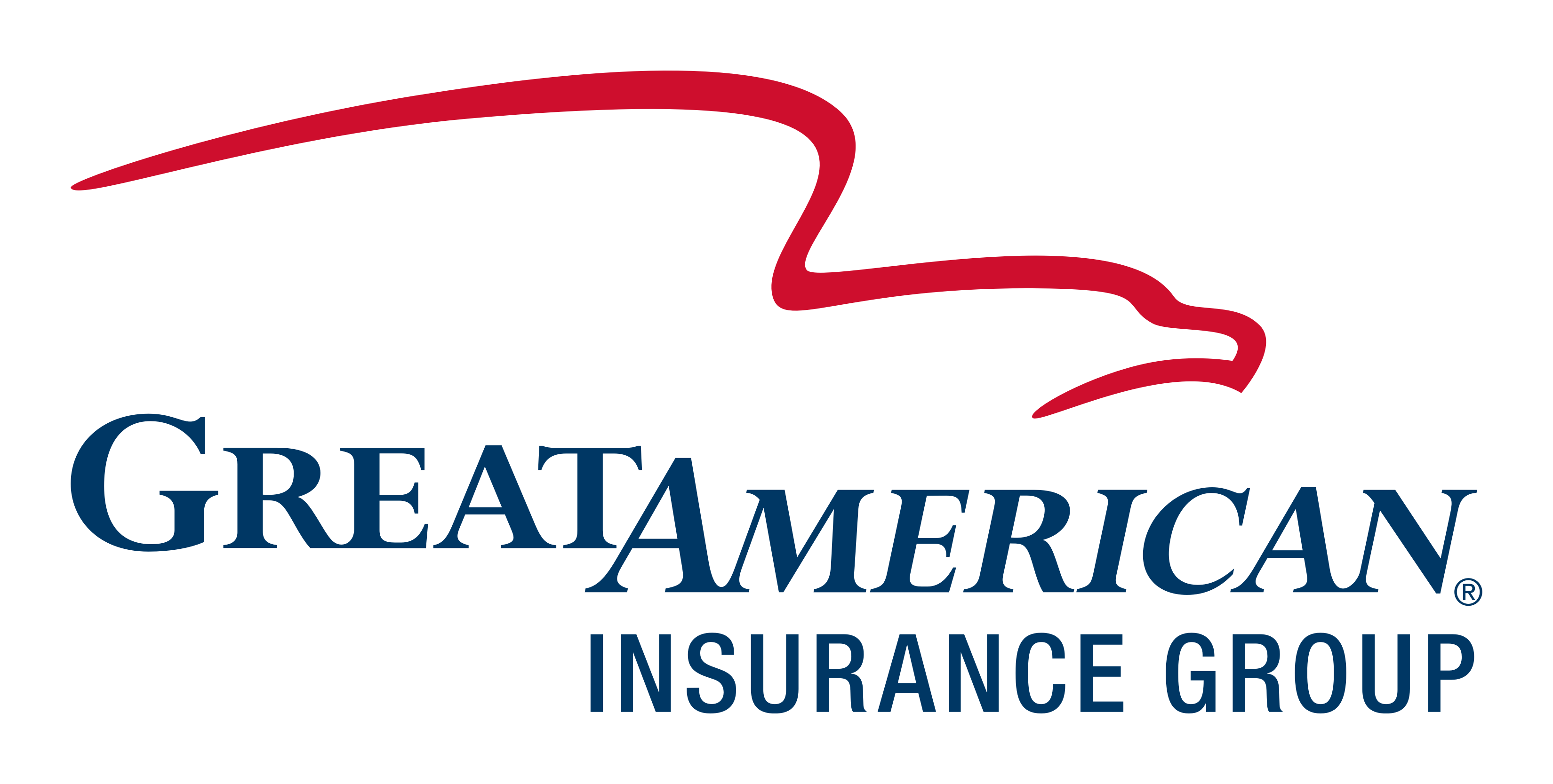 Logo Of Great American Insurance Group Featuring Bold Typography And An Ascending Eagle, Symbolizing Trust And Strength.