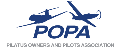 Pilatus Owners and Pilots Association (POPA) logo — Aviation Success member organization